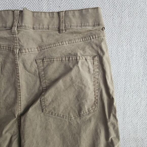 Member's Mark Mason Chino Men's W34xL32 Green Stretch Style M721480 5 Pocket - Picture 9 of 16